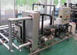 Germicidal equipment for recycle of nourishing solution